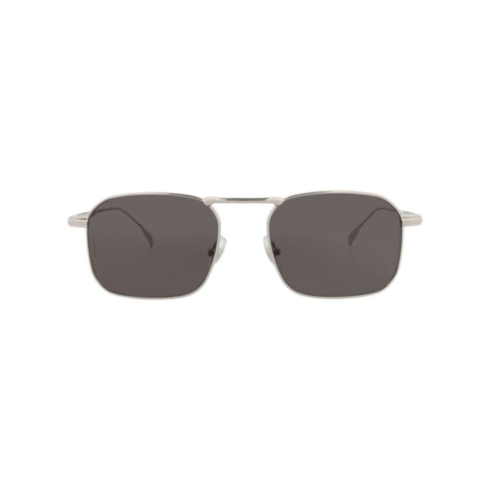 Montblanc Square-Frame Metal Sunglasses Silver Mens